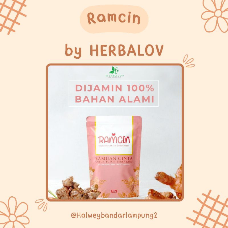 

RAMCIN HERBALOV 100gr [AGEN RESMI]