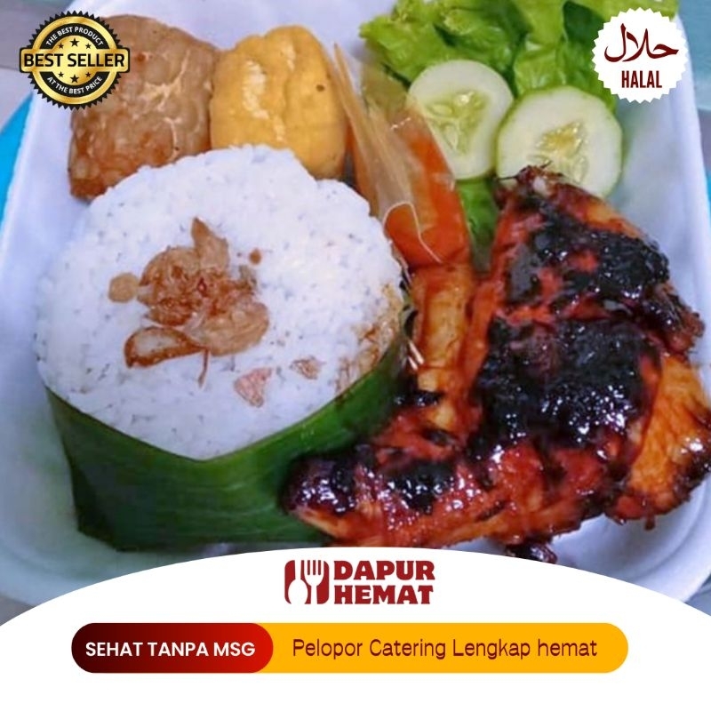 

Dapur Hemat - Paket Nasi Uduk Ayam Bakar Jumbo Lengkap Enak/Halal/Favorit Makanan Acara Syukuran