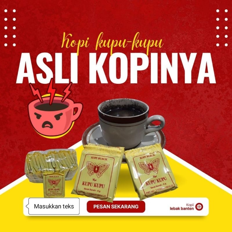 

kopi kupu-kupu 1pak 20pcs