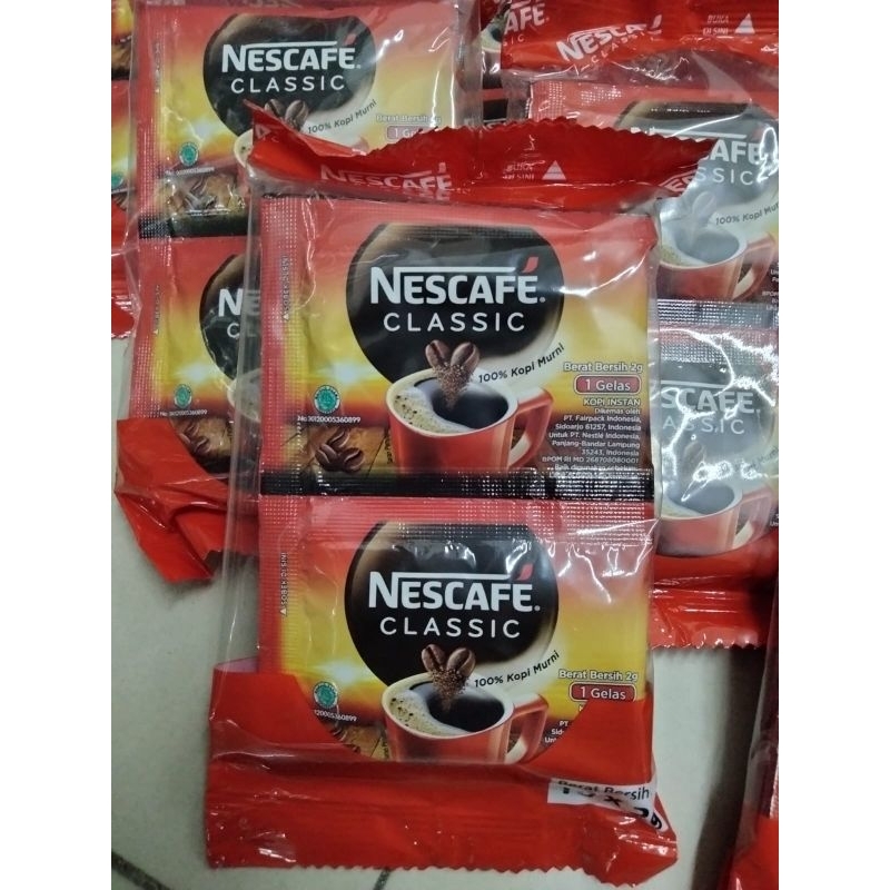 

Nescafe classic 10x2gr bag