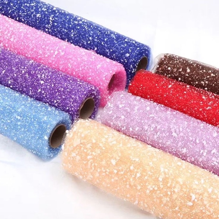 

Produk Favorit 1 Roll Snow Tile Roll Kain Tile Salju Snowy Wrapping Paper Flower Wrapp Kertas Buket