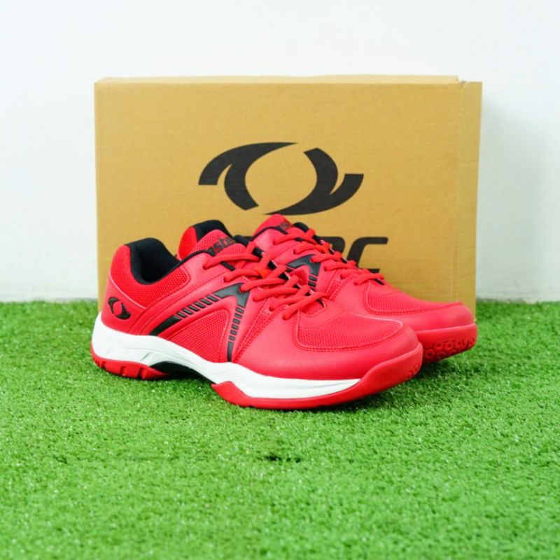 Sepatu Badminton Astec Jae Red Original