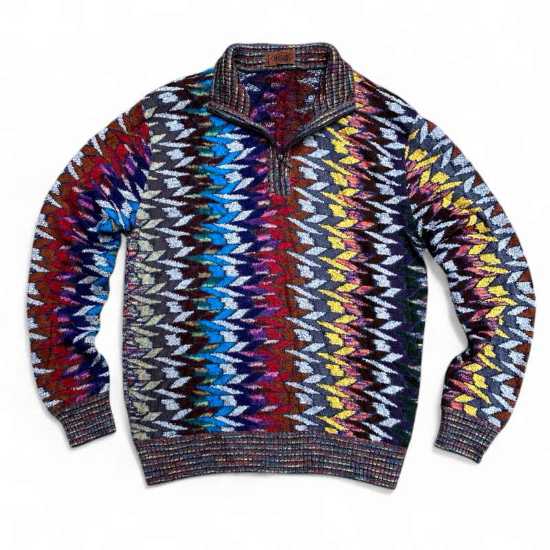 missoni sport vintage rajut sweater