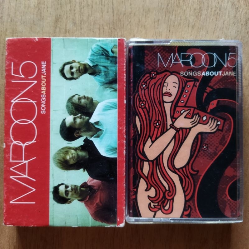 Kaset Pita Ori Maroon5 Songs about Jane