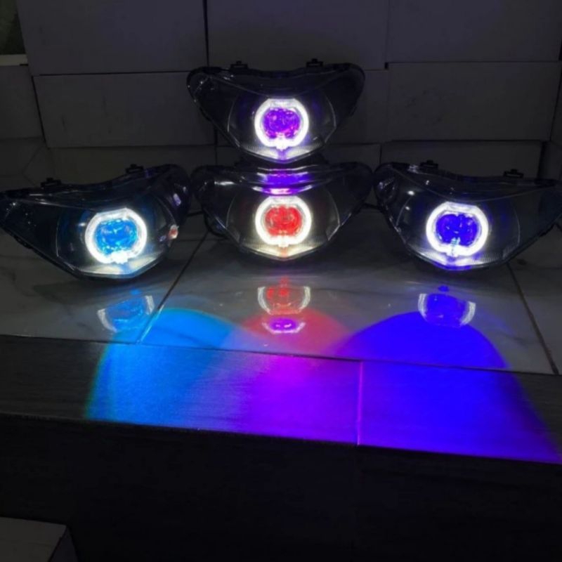 Lampu Depan Mio Smile 2008 - 2013 Projie Biled 2,5 Inci