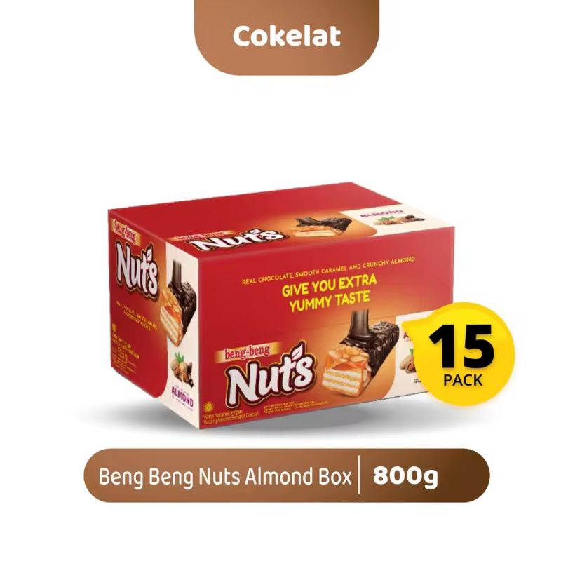 

beng beng almond 1pack isi 15 @35gr