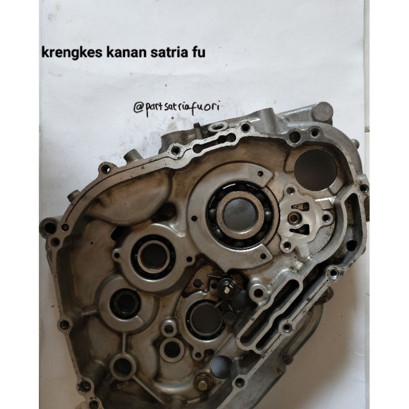 rengkes mesin Suzuki satria Fu kanan