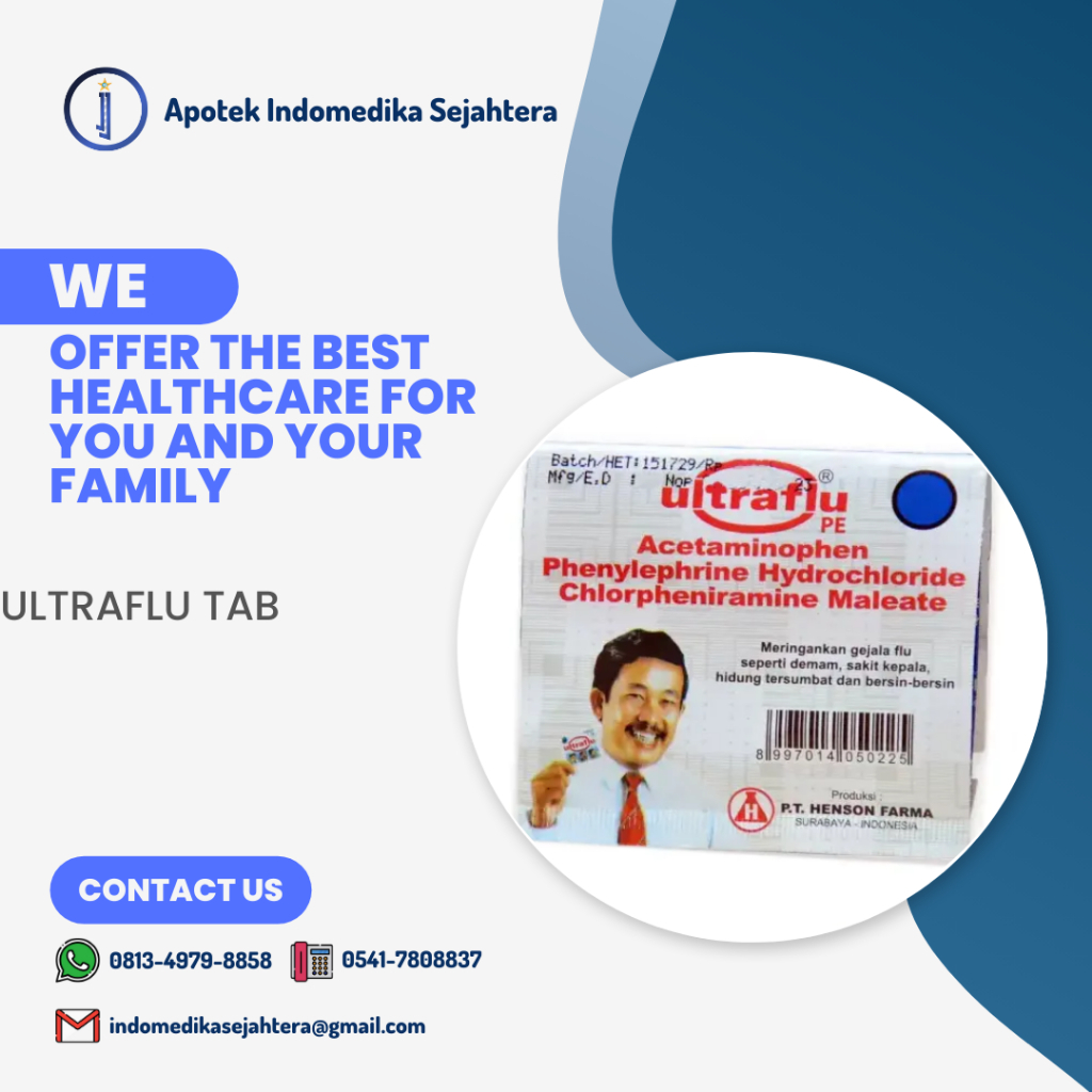 ULTRAFLU TABLET/ OBAT FLU