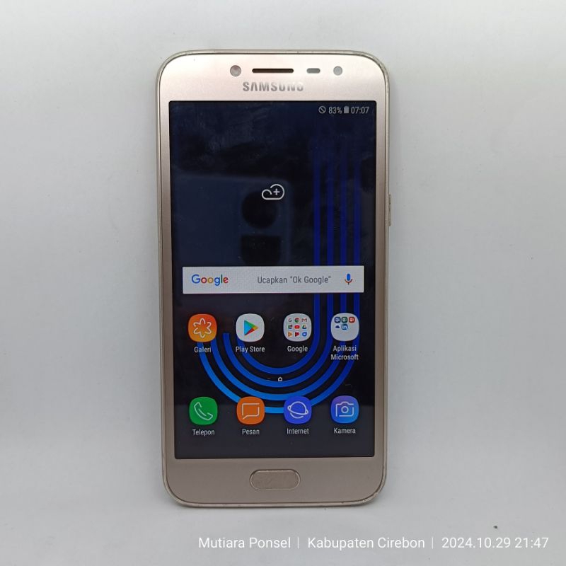 samsung J2 pro 4G second murah siap pakai