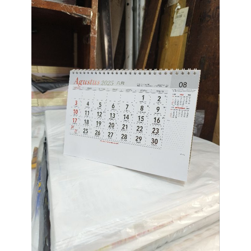 

KALENDER MEJA ANGKA 2025 LANDSCAPE