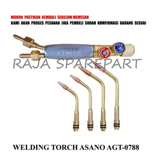 WTG BLENDER LAS WELDING TORCH/GLOOR TORCH/WELDING TORCH ASANO AGT-0788