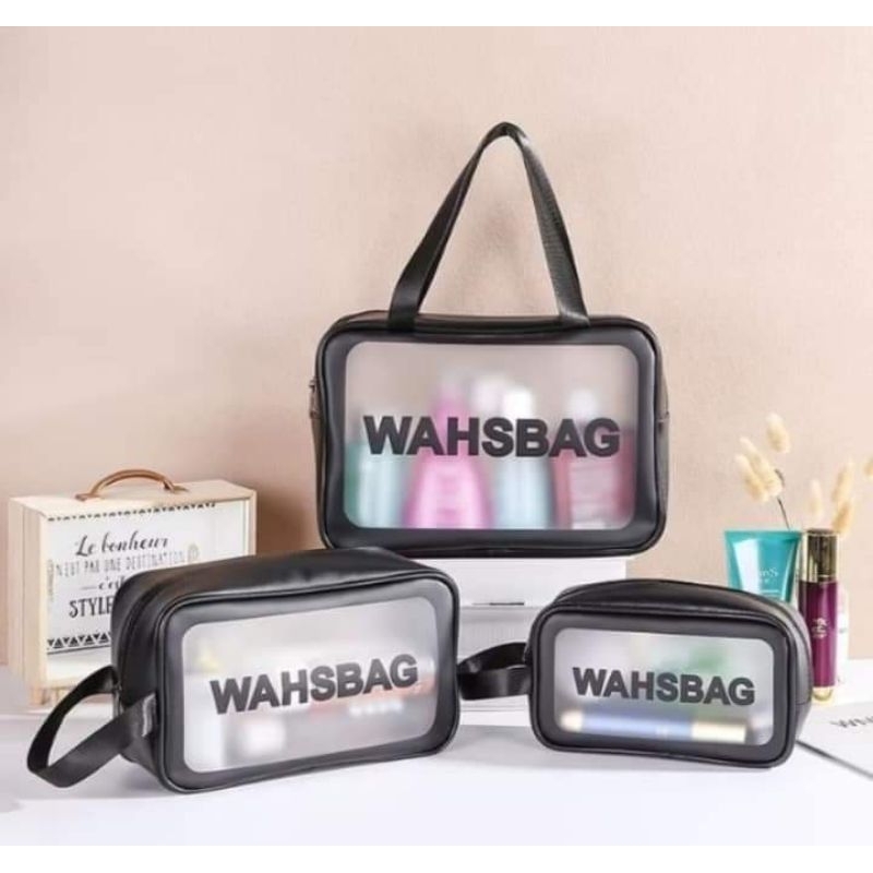 tas wash bag / tas kosmetik waterproof / tas alt mandi