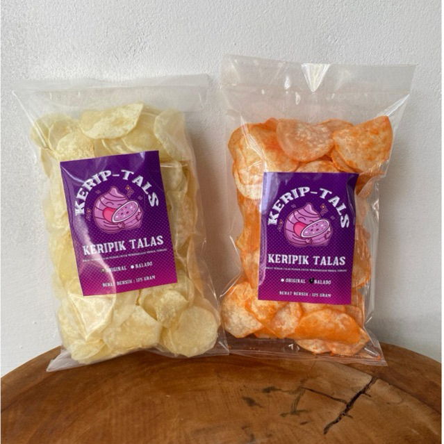 

Keripik Talas oleh oleh dari Belitung