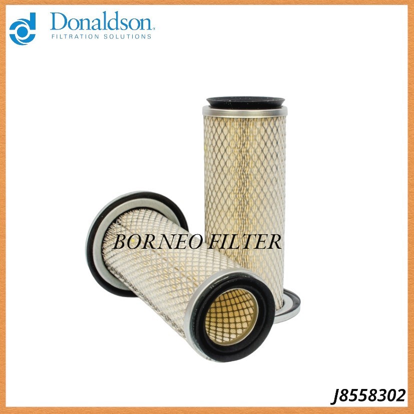 J8558302 Donaldson Air Filter Udara P535362 AF4939 PA3476 A-5665 3EB01-25830 SFA5830P 3EB0125830 P77