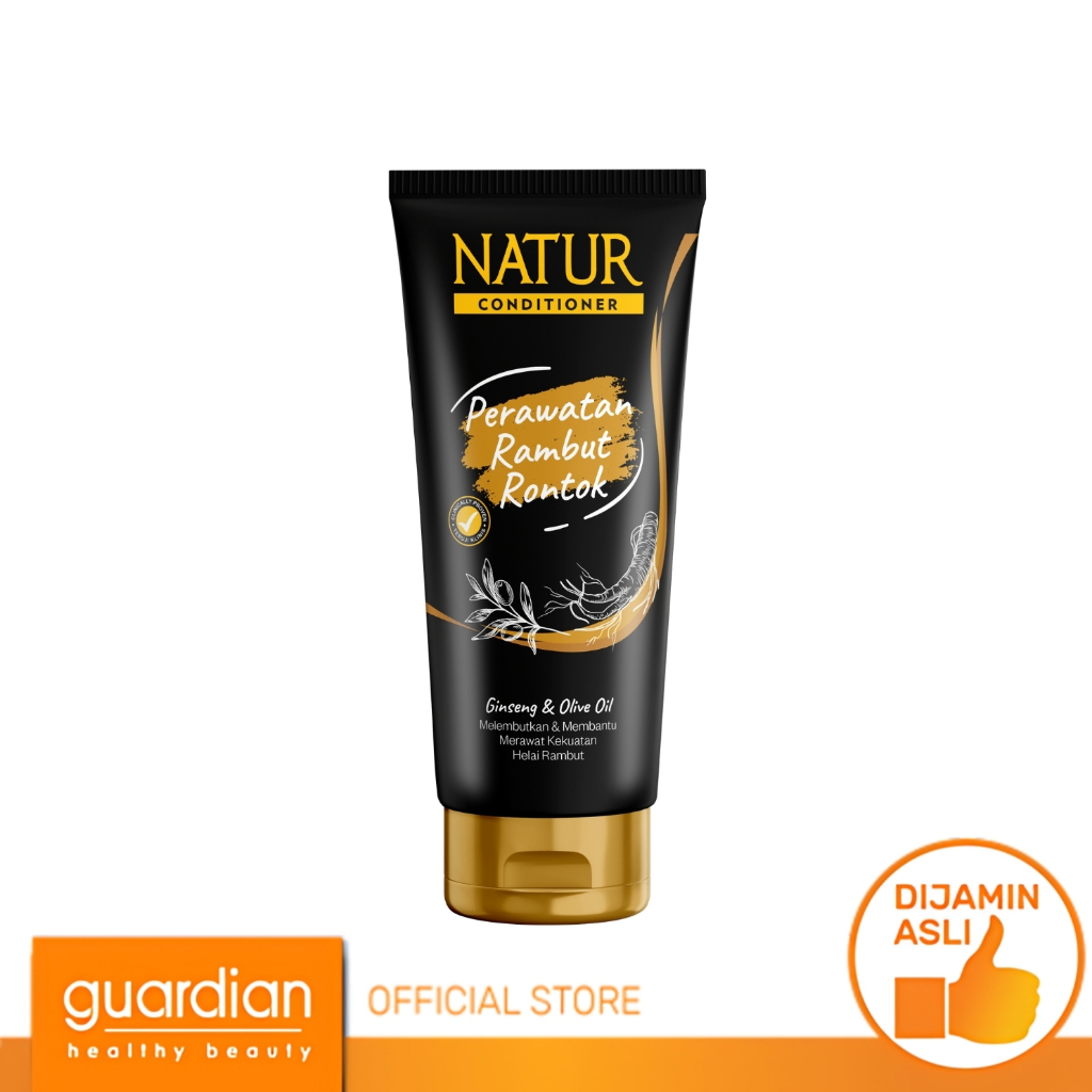 Natur Conditioner Ginseng 160Ml - Kondisioner Kekuatan Helai Rambut Rontok