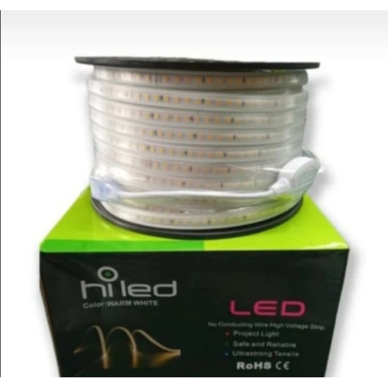 Strip LED Selang Hiled 2835 120led ip67 outdoor 50mtr