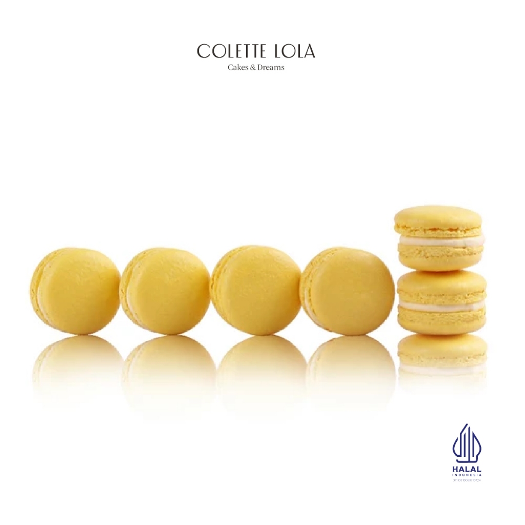 

Macarons Colette Lola Vanilla & Lemon - 6 pcs