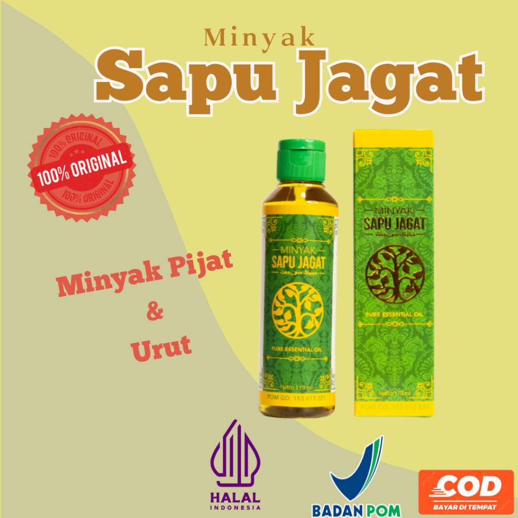 Minyak Untuk Pijat Minyak Sapu Jagat Pegal Linu Keseleo Sakit Pinggang Nyeri Otot Nyeri Sendi Kaki B