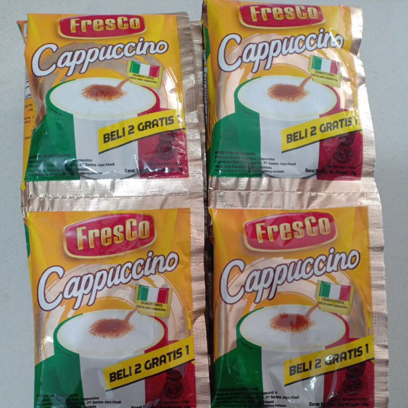 

Kopi Fresco Cappucino renceng 2+1