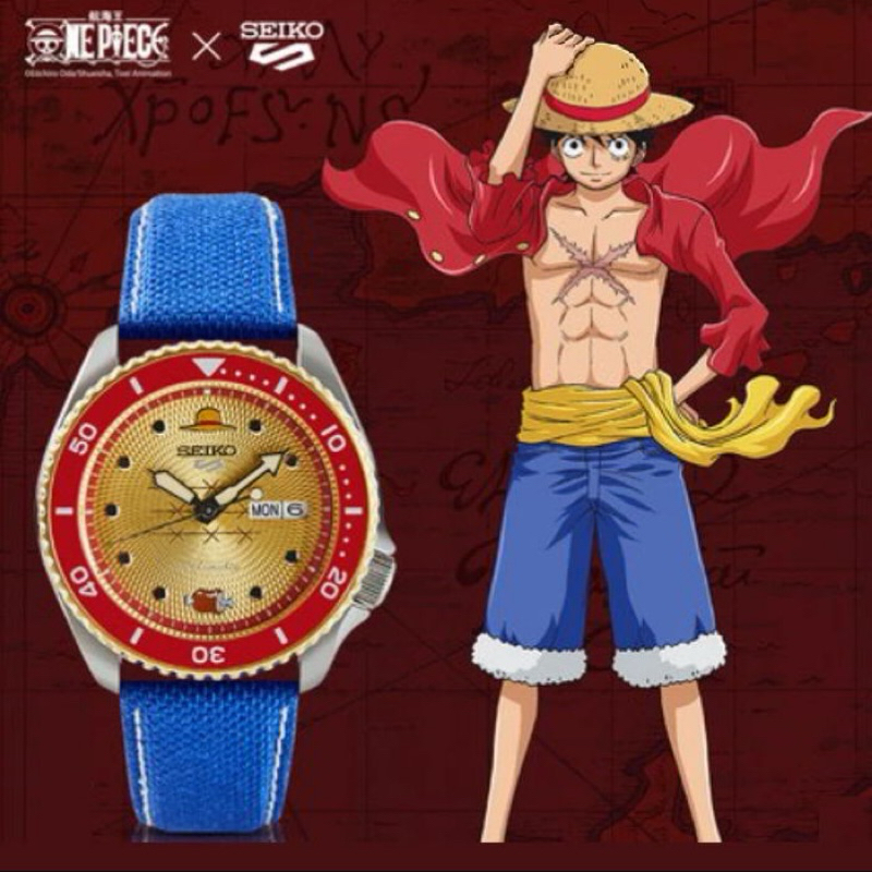 jam tangan pria SEIKO LIMITED EDITION ONE PIECE automatic, strap leather