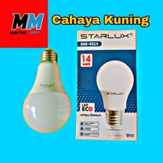 Lampu Led Eco 14 Watt Cahaya Warm White  STARLUX