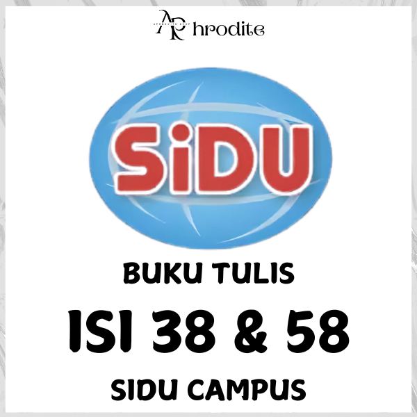 

Buku Tulis Sidu isi38 isi58 & Sidu CAMPUS (pack)