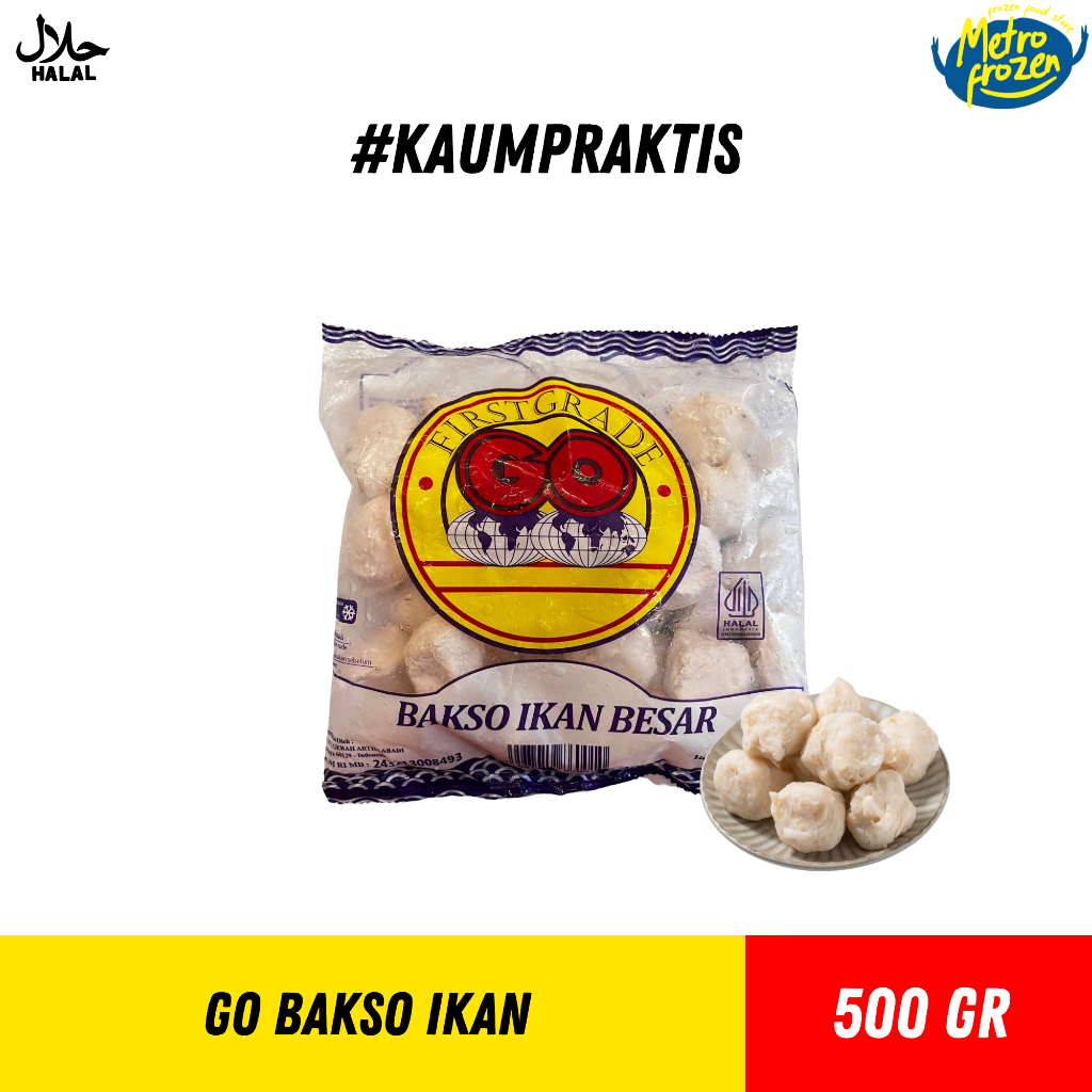 

GO BAKSO IKAN Olahan 500gr// pentol ikan// bakso ikan instan Banjarmasin