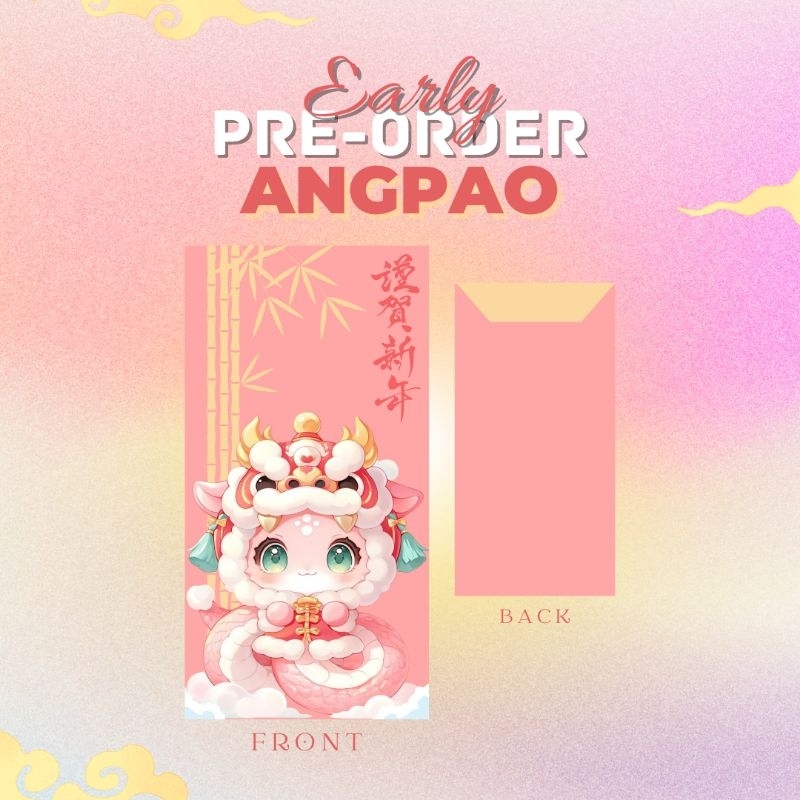 

ANGPAO PREMIUM LUNAR CHINESE NEW YEAR 2025 / AMPLOP / HUNGBAO