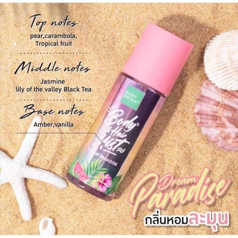 racunimport.id - READY STOK HAIR AND BODY MIST BABY BRIGHT BANGKOK