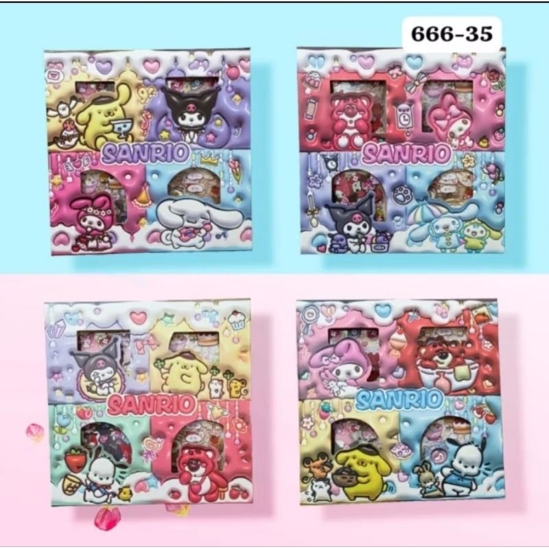 

STIKER MASU SANRIO NONO WRECK IT RALPH ISI 100 LEMBAR STIKER NAILONG BARBIE BOX DIY