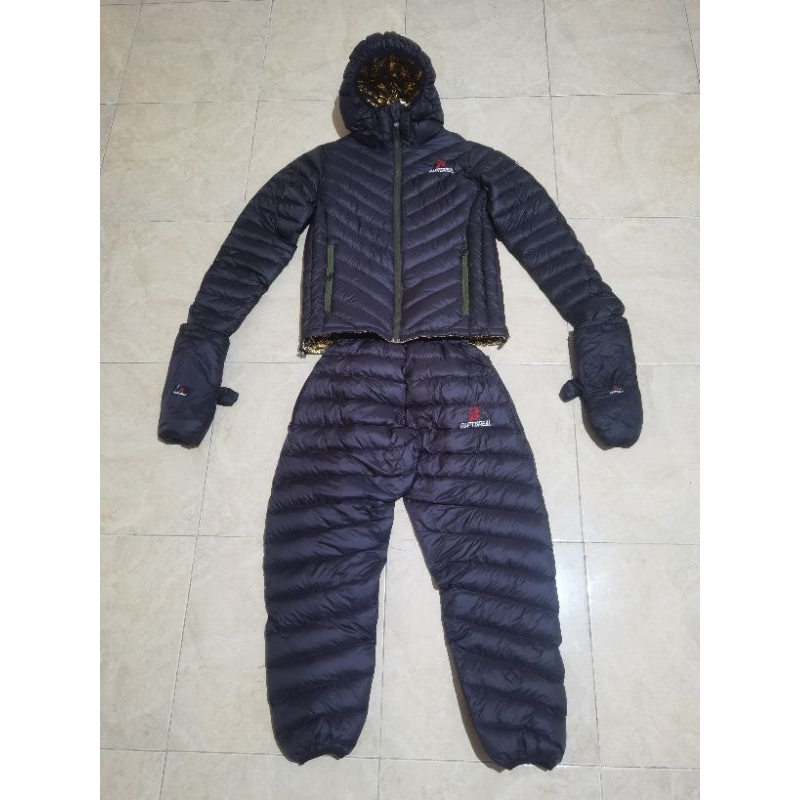 Jaket Bulu Angsa Celana Bulu Angsa Raptoreal  dan Sarung tangan Bulu Angsa Raptoreal