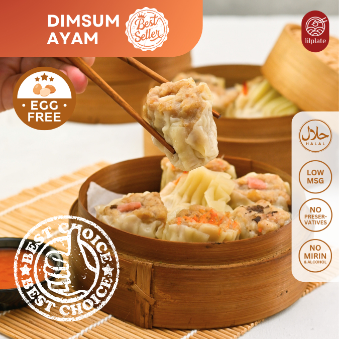 

DIMSUM AYAM 50 pcs (Halal, Tanpa Pengawet, & Rendah MSG)