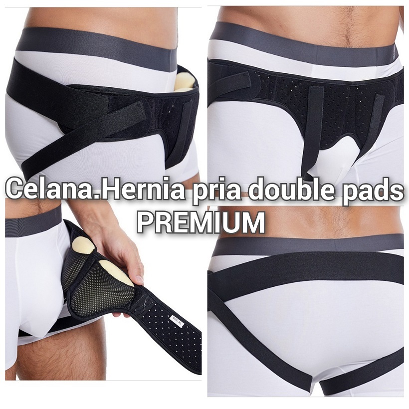 Celana Sabuk Pencegah Hernia Pria Dewasa/ sabuk turun berok pria