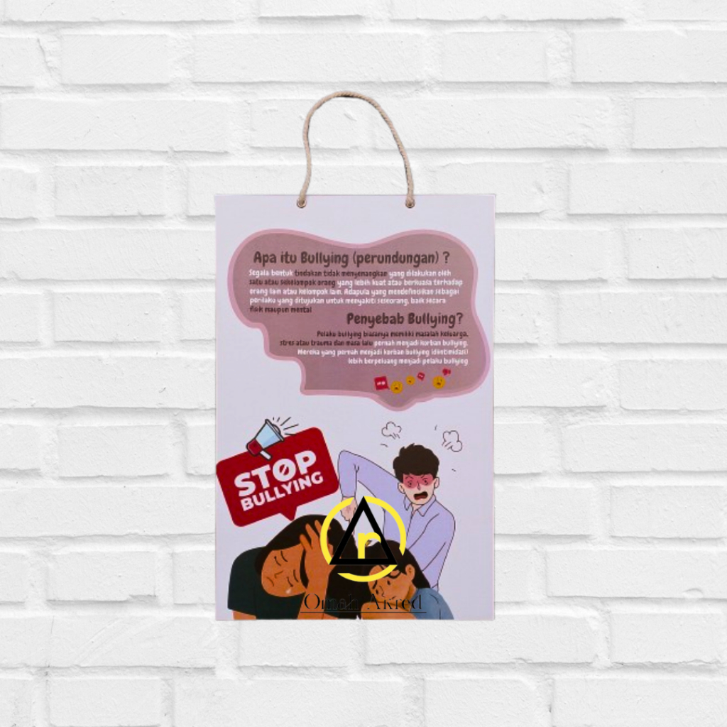 

Hard Poster Apa Itu Bullying - Stop Bullying - Hard Poster Perundungan Sekolah