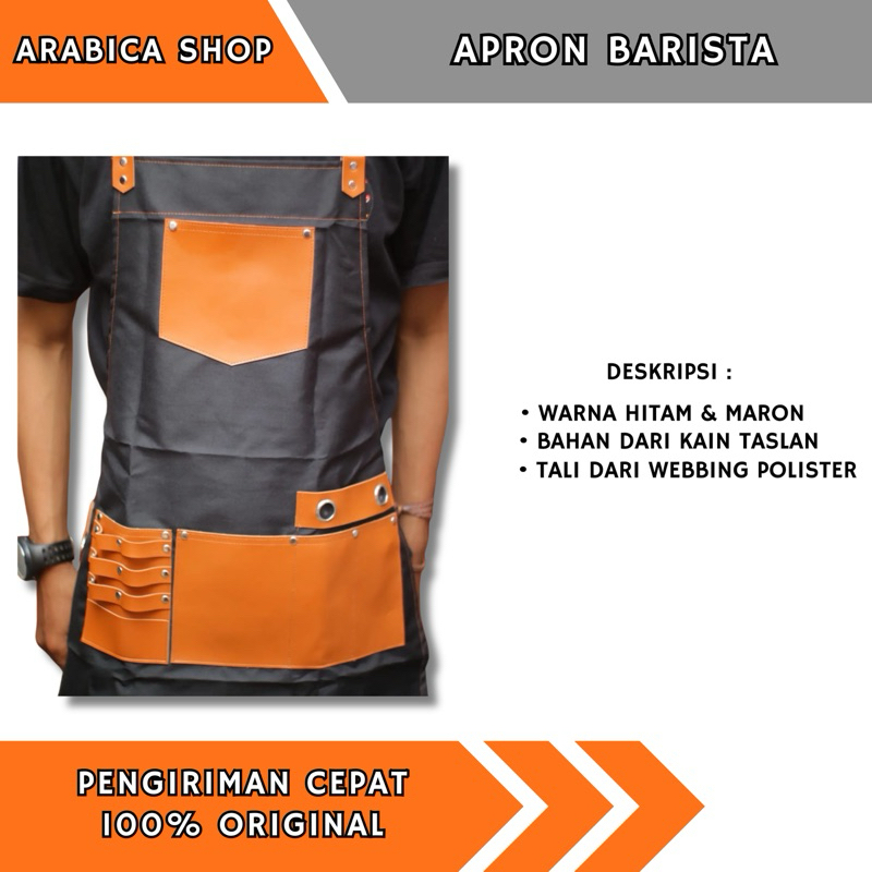 ALAT KOPI (APRON/CELEMEK BARISTA)