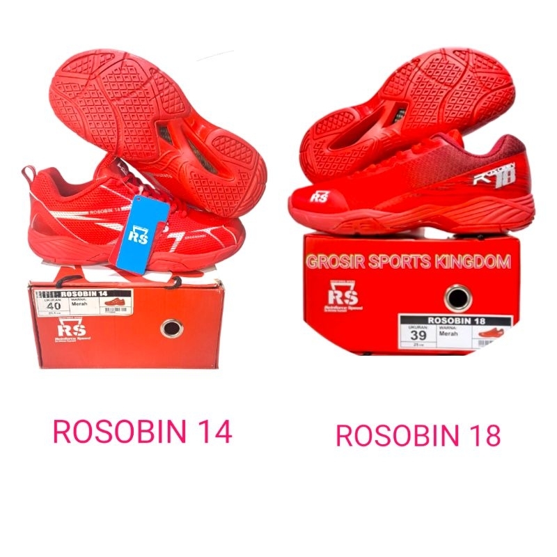 SEPATU RS BADMINTON  ROSOBIN 18 ORIGINAL