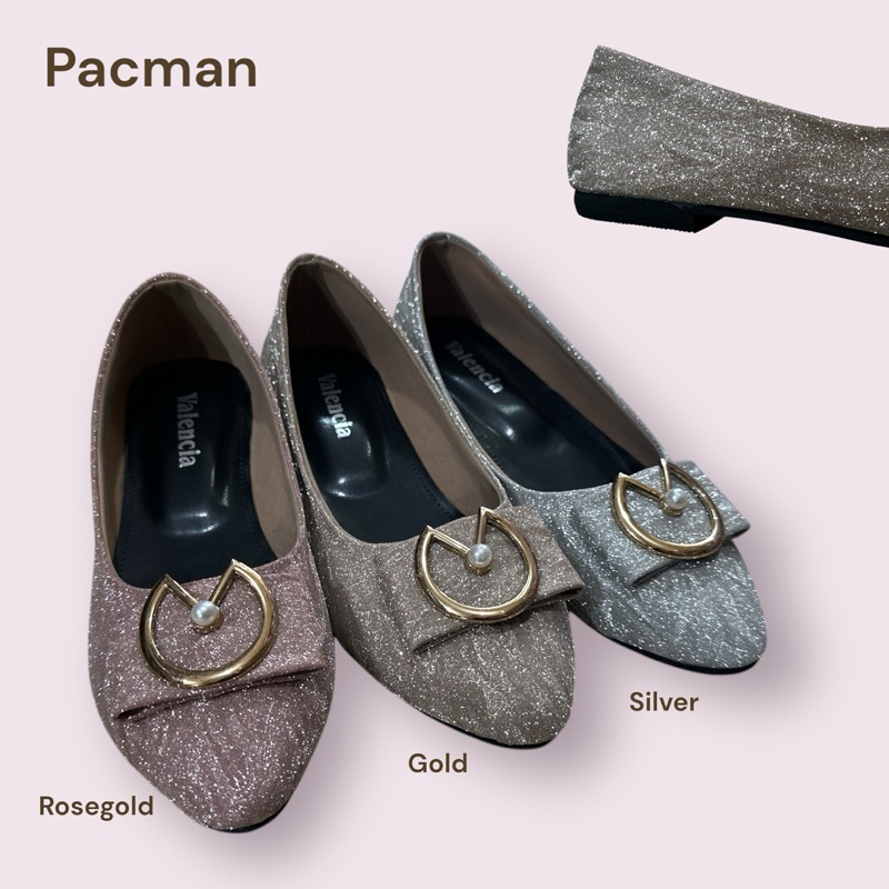 Sepatu Pansus Wanita Glitter Blink-Blink Pesta