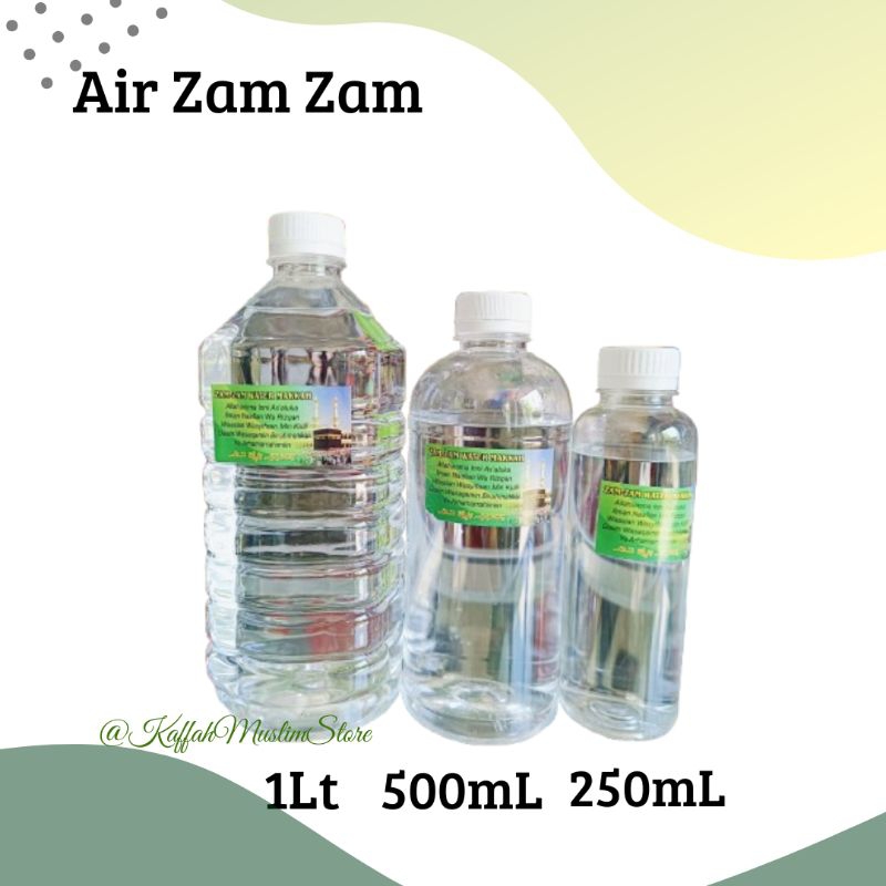 

Air Zam Zam Barcode Literan Halal