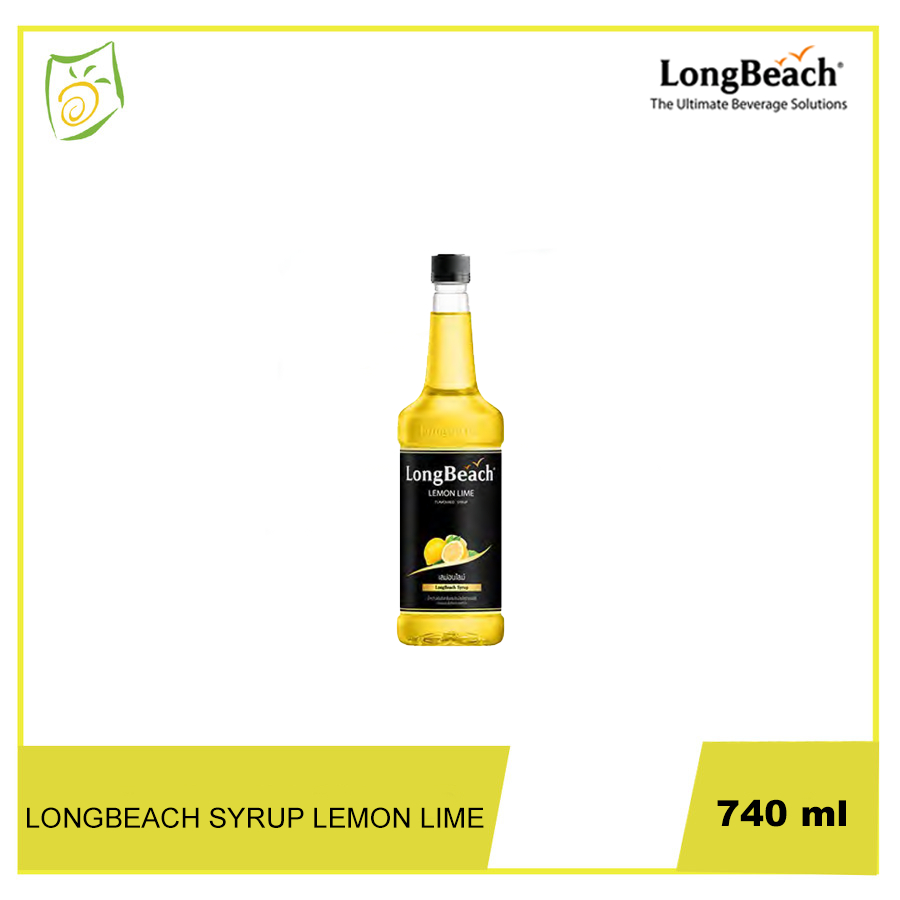 

LongBeach Syrup Lemon Lime - Sirup Lemon Jeruk Nipis Asam Manis 740ml