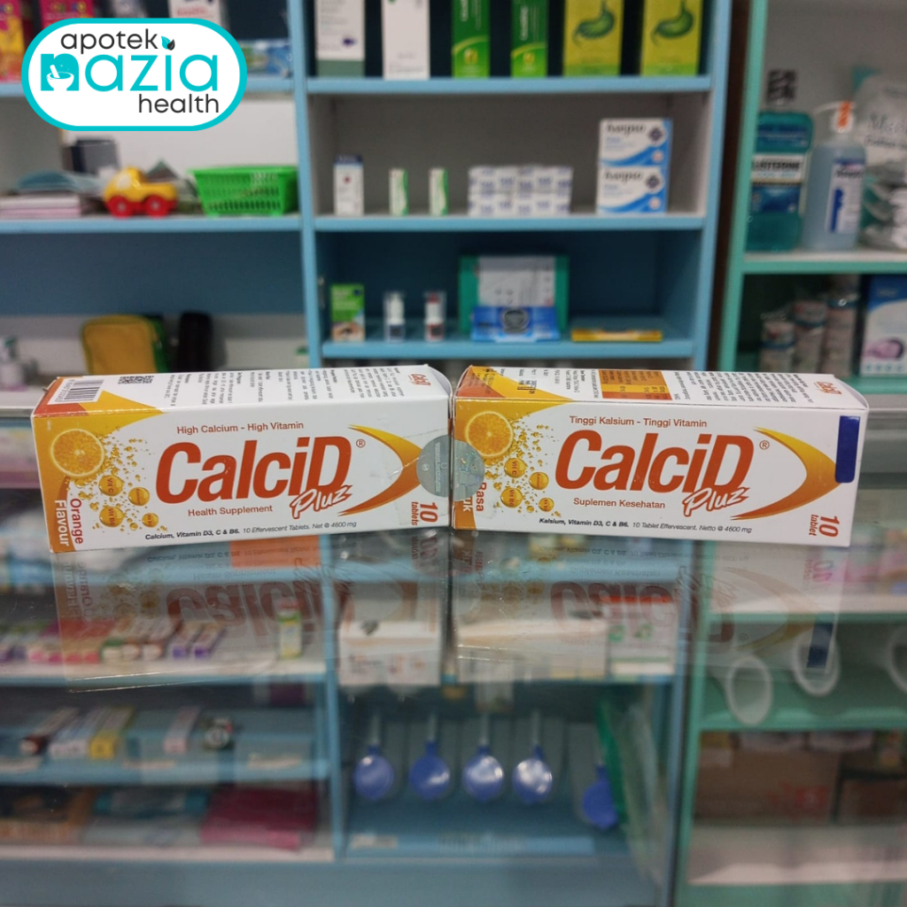 

CALCID PLUZ EFFERVESCENT RASA JERUK