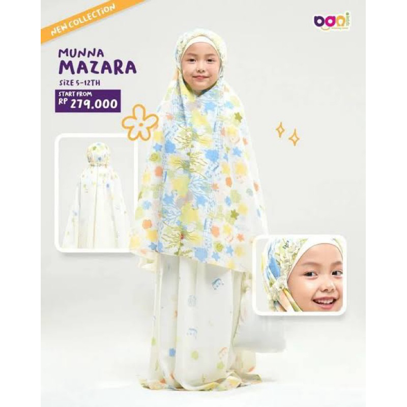 PROMO Mukena Anak Rabbani - Munna Mazara