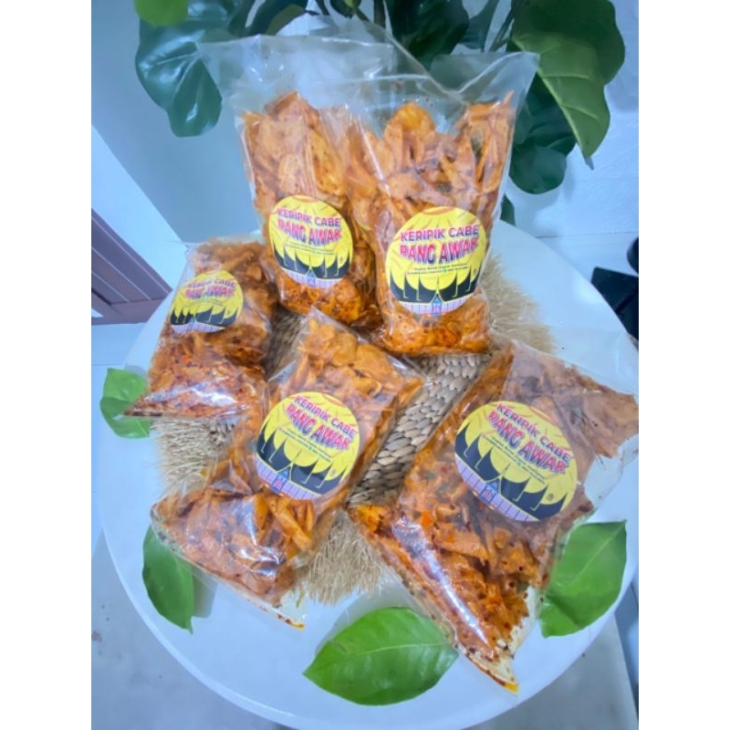 

kerupuk cabe berat 200 gram enak dan gurih