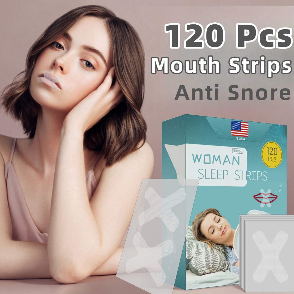 Isi 120 Stiker Penutup Mulut Tidur Mouth Tape Sleep Anak Dan Dewasa Alat Anti Ngorok Saat Tidur/120p