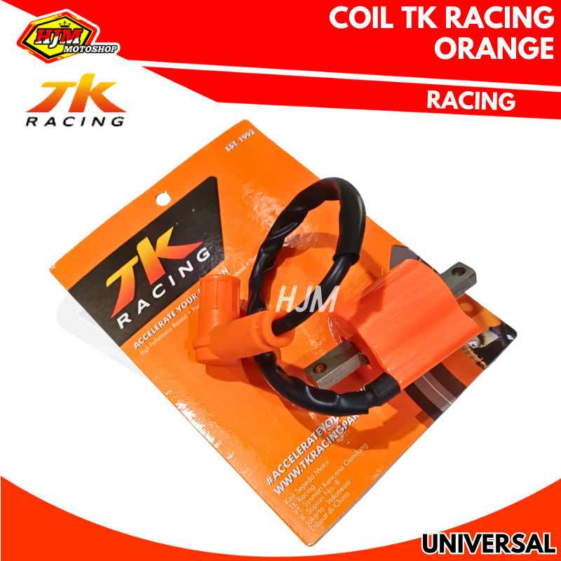 KOIL COIL TK RACING KARBURATOR / KOIL TK RACING ORANGE UNIVERSAL