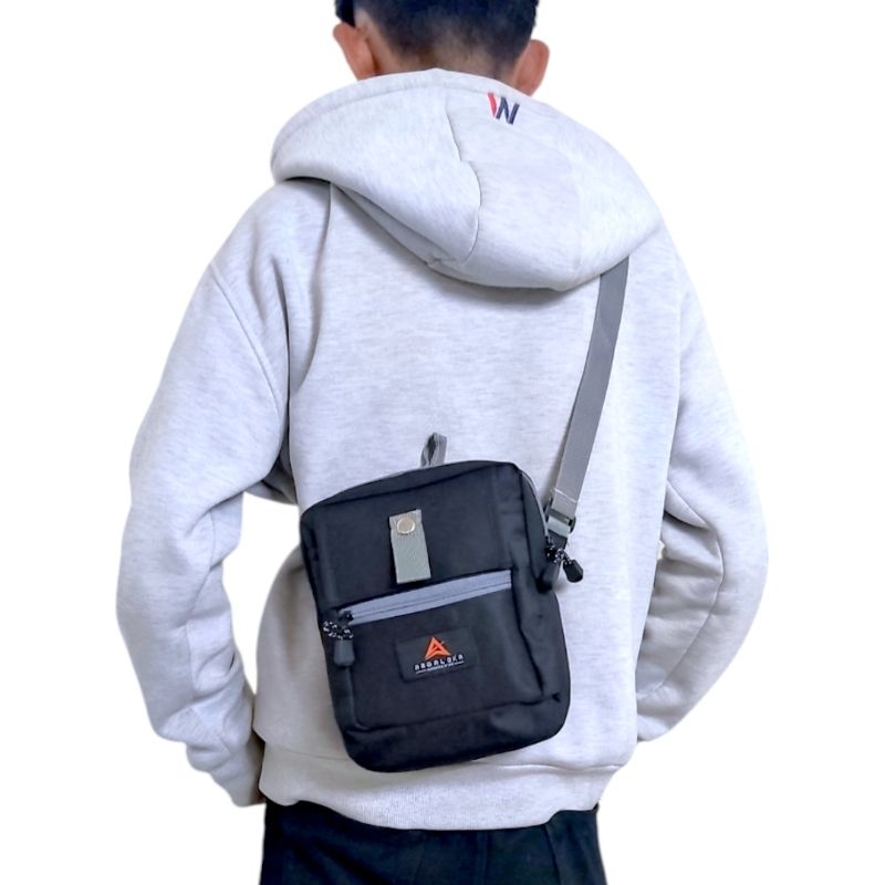 ARGALOKA Tas Selempang Pria Slingbag Kecil Tas Hp Dompet Pouch Bag Traveling