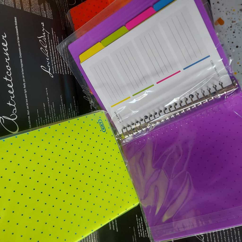 

Binder Kiky A5 | Map Binder A5 | Notebook | Buku Jurnal | Lestari Stationery