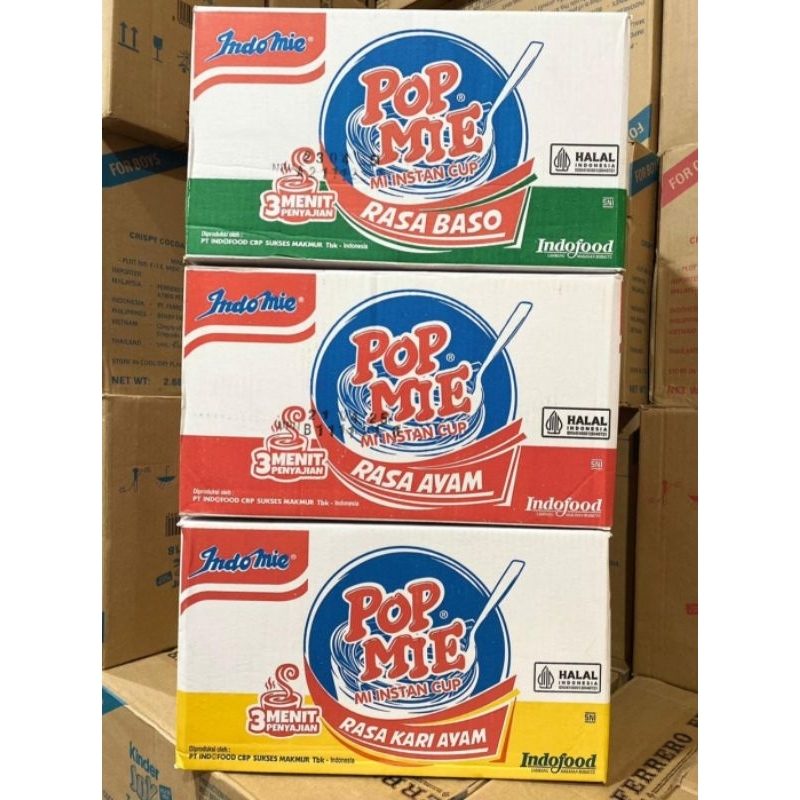 

pop mie jumbo 1 dus cup kuah isi 24 cup
