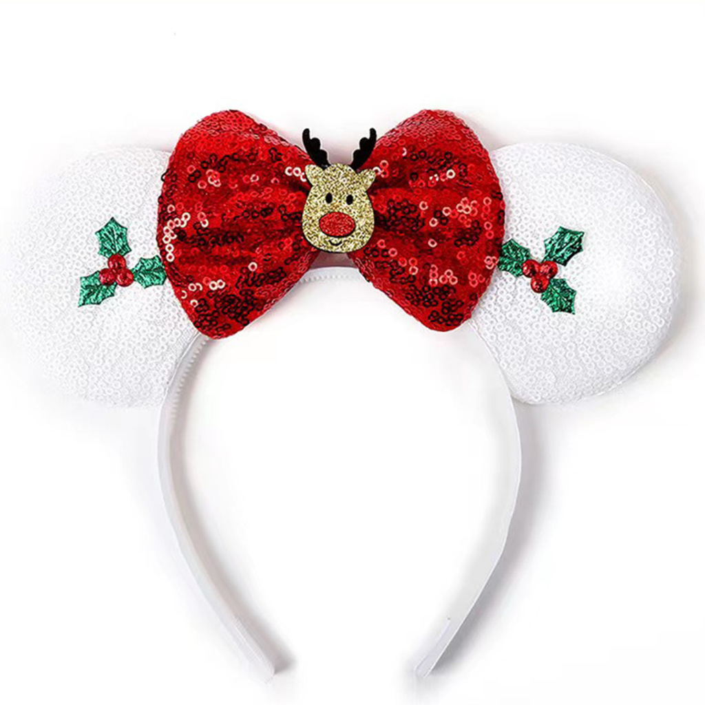 Lafleur.acc - Clarice Christmas Headband - bando natal aksesoris natal pita natal bando korea pita k