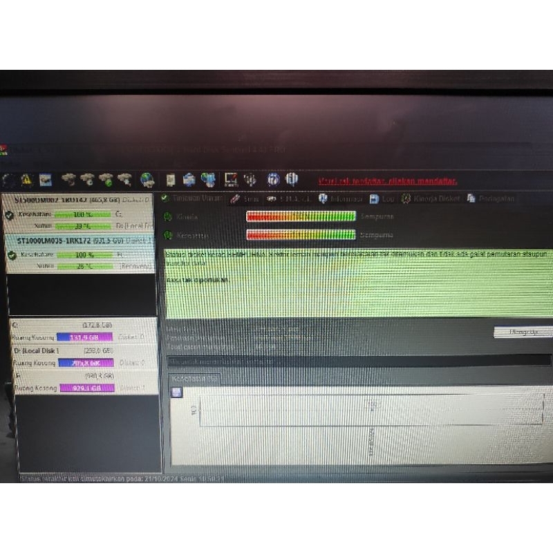 hardisk laptop SEAGATE 1TB
