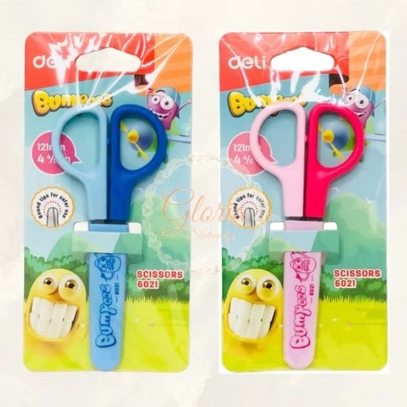

Deli Bumpees Scissors E 6021/ Gunting anak² Bumpees E 6021 Deli